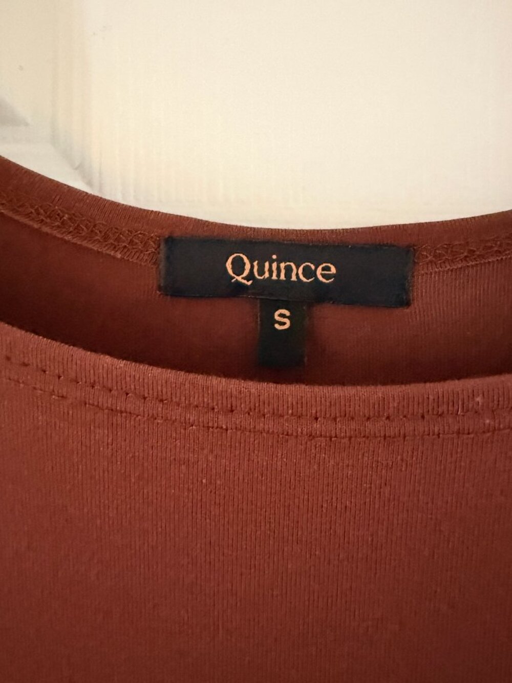 Quince Tencel Jersey Fit & Flare Dress (S) - Picture 4 of 4